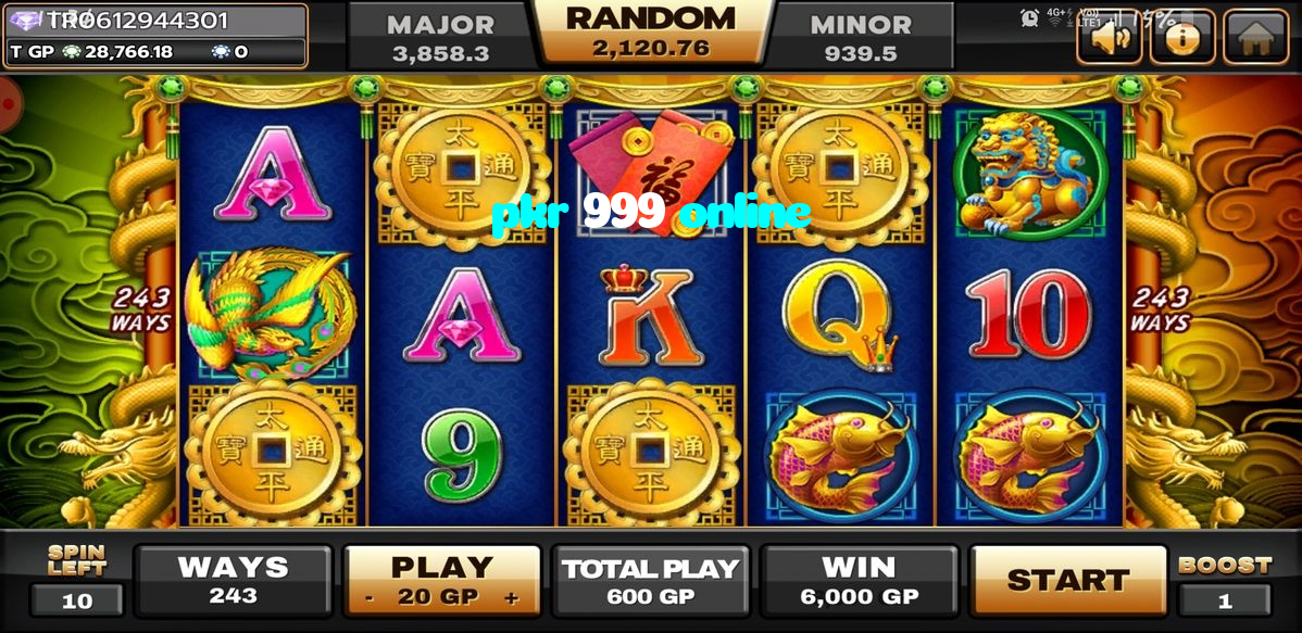 pkr 999 online casino presented on mobile device in Pakistan with slots and live games